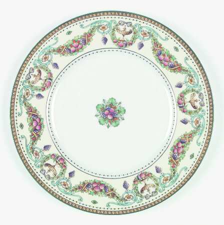 Windsor (Older, Green Trim) by Royal Worcester