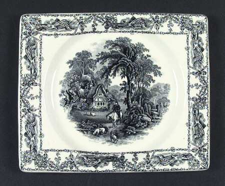 Rural Scenes Black by Arthur J Wilkinson