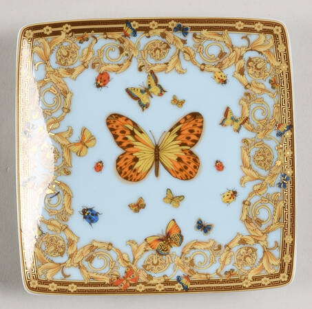Rosenthal - Continental Le Jardin De Versace Square Canape Plate