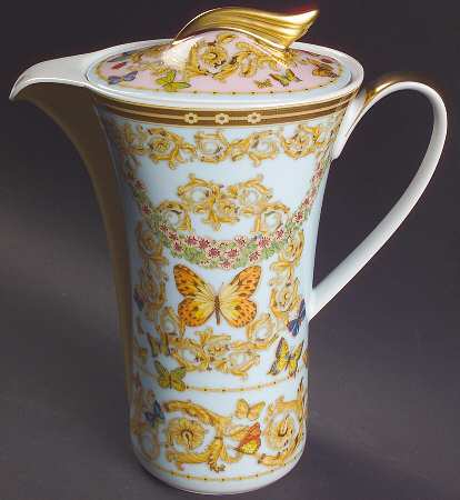 Rosenthal - Continental Le Jardin De Versace Coffee Pot & Lid