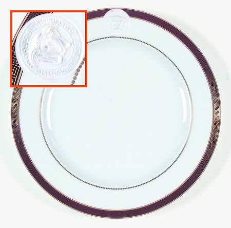 Medaillon Meandre Marron by Rosenthal - Continental