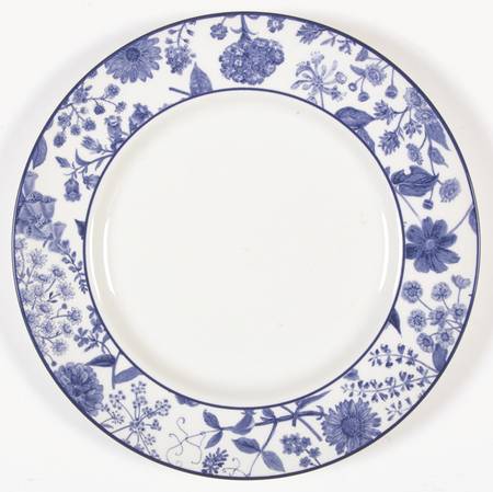 Hedgerow Blue (Earthenware, Wildflowers) by Royal Stafford