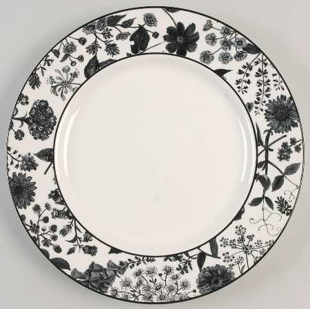 Hedgerow Black (Earthenware, Wildflowers) by Royal Stafford