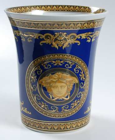 Rosenthal - Continental Medusa Blue 7" Vase