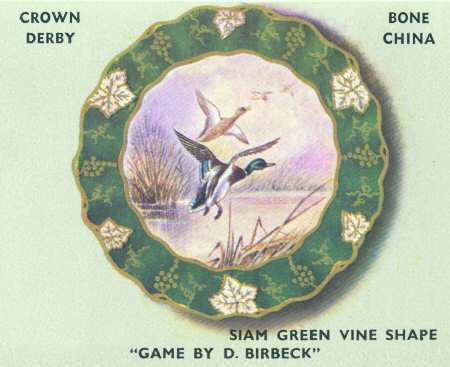 Game (Siam Green) by Royal Crown Derby