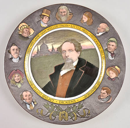 Dickens Portrait by Royal Doulton