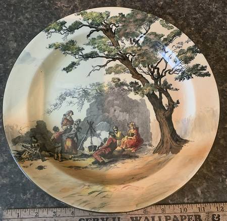 Royal Doulton Gleaners and Gypsies Dinner Plate