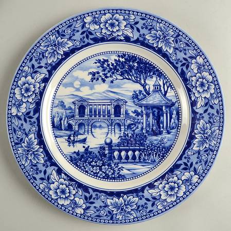 My Lady's Garden Blue by Royal Stafford