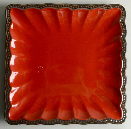 Hobnail Red Brown by Roscher & Co