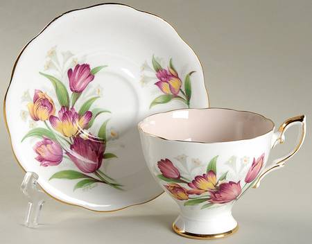 Fantasy (Pink Yellow Tulips) by Royal Standard