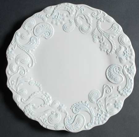 Paisley White and Blue by Roscher & Co
