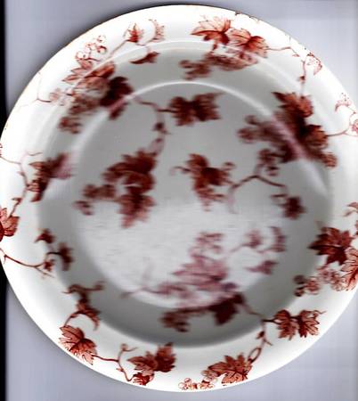 Bordeaux (Brown Floral) by Ridgway (Ridgways)