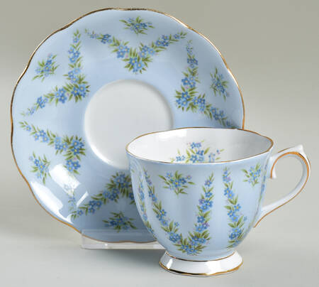 Blue Taffeta by Royal Albert