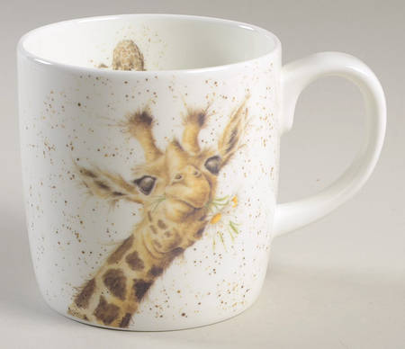 Wrendale Designs Lofty 14 fl. oz. Mug, Giraffe