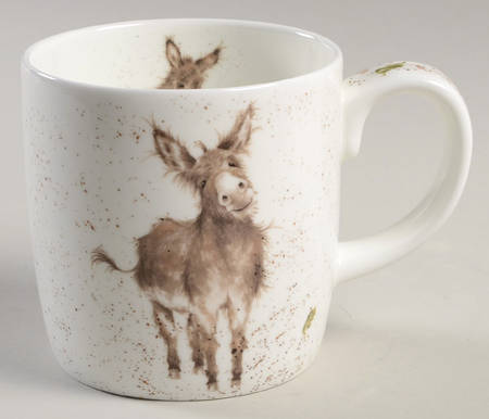 Wrendale Designs Gentle Jack 14 fl. oz. Mug, Donkey