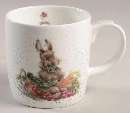 Wrendale Designs Grow Your Own 14 fl. oz. Mug, Hare