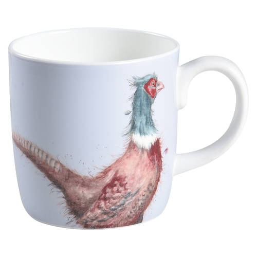 Royal Worcester Wrendale Designs Wild Thing Large 14 fl. oz. Mug, Pheasant