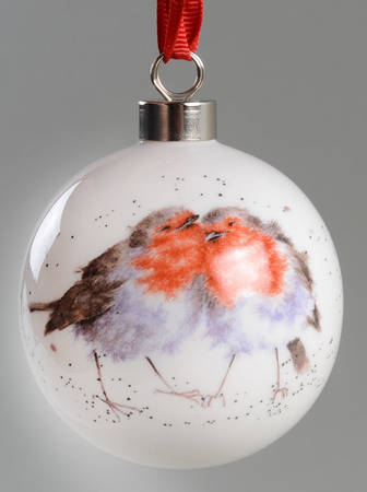Royal Worcester Wrendale Designs Christmas Ornament