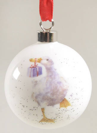 Royal Worcester Wrendale Designs Christmas Ornament
