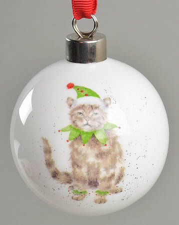 Royal Worcester Wrendale Designs Christmas Ornament