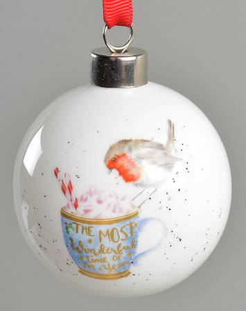 Royal Worcester Wrendale Designs Christmas Ornament
