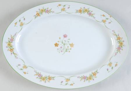 Sango Charisma 14" Oval Serving Platter