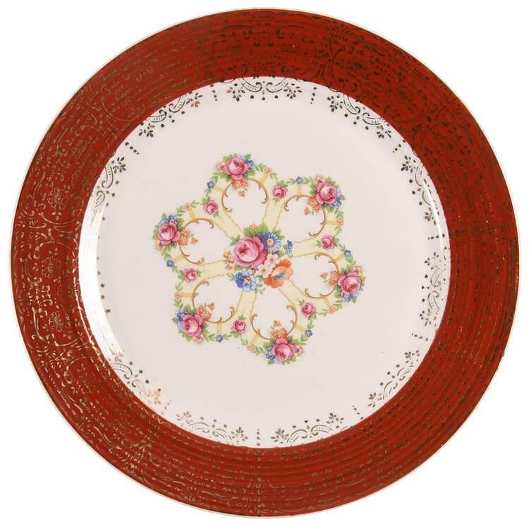 Royal Fortune Maroon by Sebring Pottery