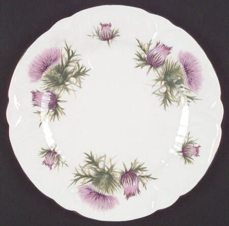 Thistle (Oleander, Purple, Gold Trim) by Shelley