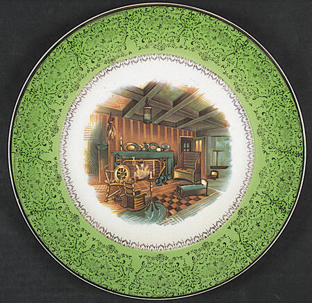 Homestead Service Plates by Salem