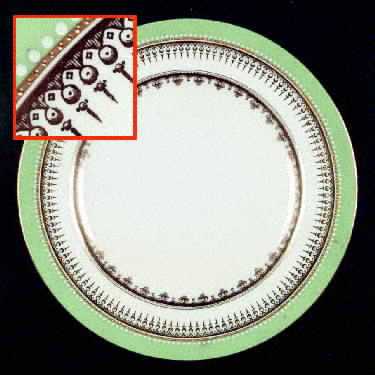 Spode 9045 Dinner Plate