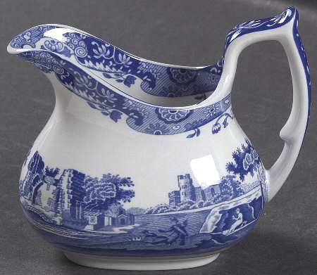 Spode Blue Italian Creamer