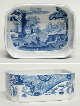 Spode Blue Italian Medium Candy Dish