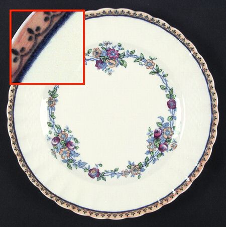 Blue Rambler by Spode