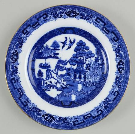Spode Blue Willow Salad Plate
