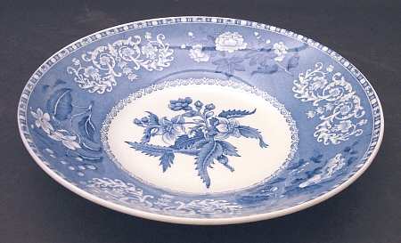 Spode Camilla Blue (Earthenware, Scalloped) Saucer for Joke Cup