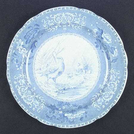 Spode Camilla Blue (Game Bird Center) Dinner Plate