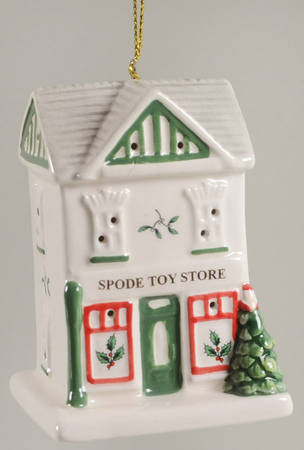 Spode Christmas Tree Ornaments Toy Store - Led - Boxed