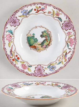 Spode Gobelin Rim Soup Bowl