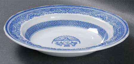 Spode Heritage Blue Rim Soup Bowl