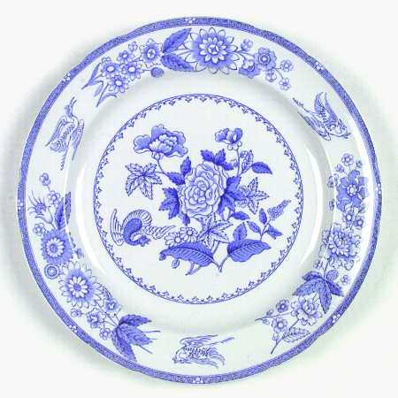 Spode Heron Blue Dinner Plate