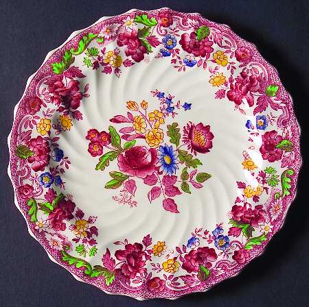 Spode Spode's Bouquet Salad Plate