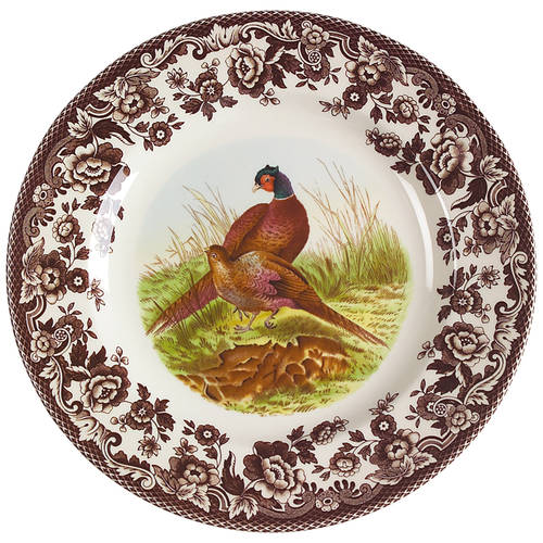 Spode Woodland Pheasant Salad Plate