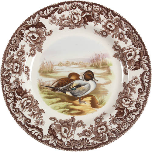 Spode Woodland Pintail Dinner Plate - Brown