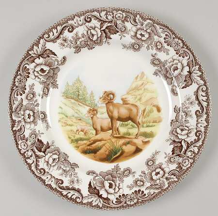 Spode Woodland Dinner Plate