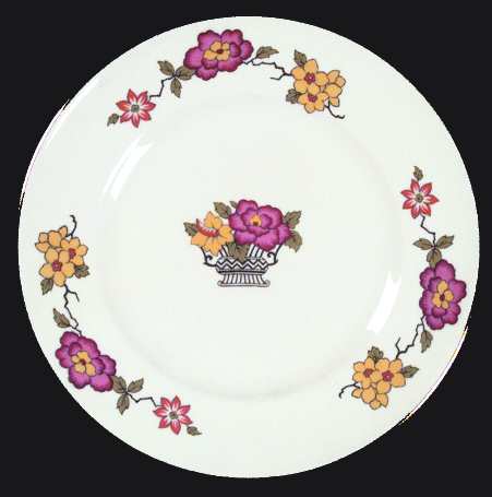 Flower Basket by Staffordshire