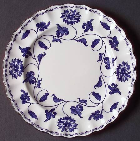 Spode Colonel Blue Bread & Butter Plate