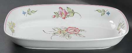 Spode Fleur 13" Rectangular Baker
