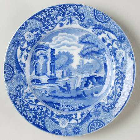 Spode Blue Italian (Older) Bread & Butter Plate