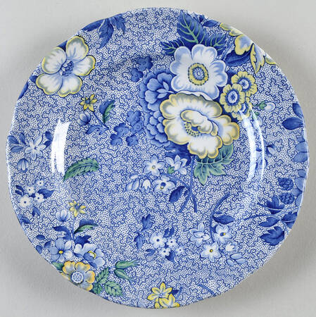 Spode Blue Chintz Salad Plate