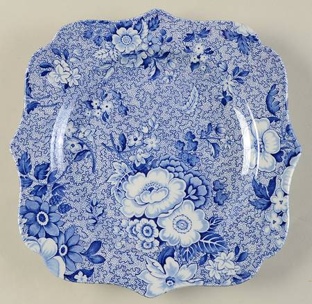 Spode Primula Square Luncheon Plate